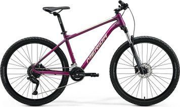 Велосипед MERIDA BIG.SEVEN 60 IV1 L,SILK PURPLE(CHAMPAGNE) A62411A 00980 фото