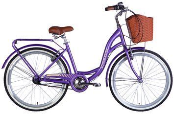 Велосипед ST 26" Dorozhnik AQUAMARINE PH рама-17" фіолетовий 2025 OPS-D-26-309 фото