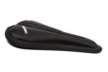 Чохол на сідло ONRIDE Roof 20, гелеві вставки, лайкра, 249 - 274 x 140 - 165 мм, чорний 69315100120 фото