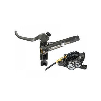 Гальмо гідравл. дискове Shimano M820 SAINT переднє (ліва ручка, 4-поршн каліпер, J-kit гідролінія 1000мм) IM820BJLFPNA100 фото