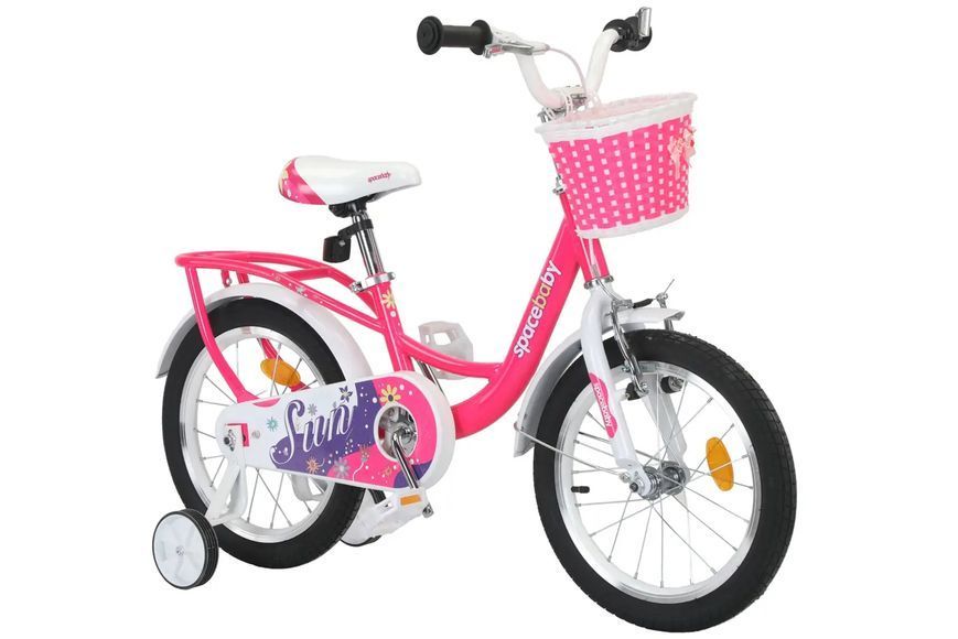 Велосипед ST 18" SPACE KID SUN BH рама-10" рожевий 2026 OPS-SK-18-059 фото