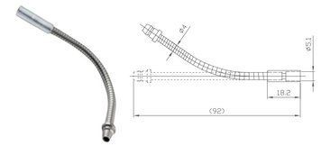 Спрямовуюча трубка Alligator гальмівного тросика на V-br, гнучка, уп. 10 шт LY-VBP08#P10 фото