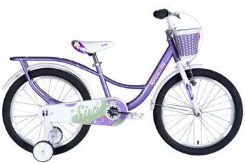 Велосипед ST 18" SPACE KID SUN BH рама-10" фіолетовий 2026 OPS-SK-18-060 фото