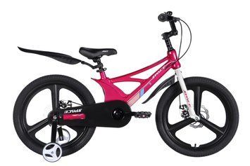 Велосипед MG 20" SPACE KID STAR DD рама-11" рожевий з білим 2026 OPS-SK-20-047 фото
