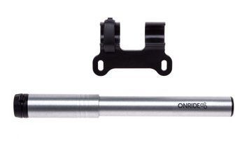 Насос компактний ONRIDE Slate 20 алюміній з манометром та шлангом, макс.тиск 120PSI голівка FV/AV 69311100042 фото