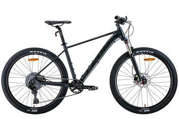 Велосипед AL 27.5" Leon XC-50 AM Hydraulic lock out HDD рама-18" сірий з чорним (м) 2022 OPS-LN-27.5-124 фото