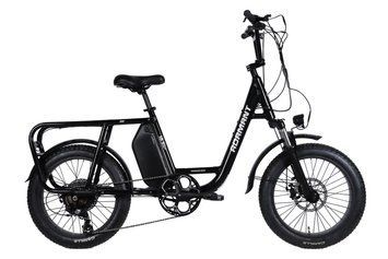 Велосипед з електроприводом 20" AL Dorozhnik ADAMANT DD FR рама-18,5" 48B 17.5А*г 500Вт чорний 2026 ELB-D-20-077 фото