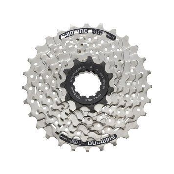 Касета Shimano CS-HG41, 11-28, 7-з. срібл, 10шт, OEM ECSHG417128S фото