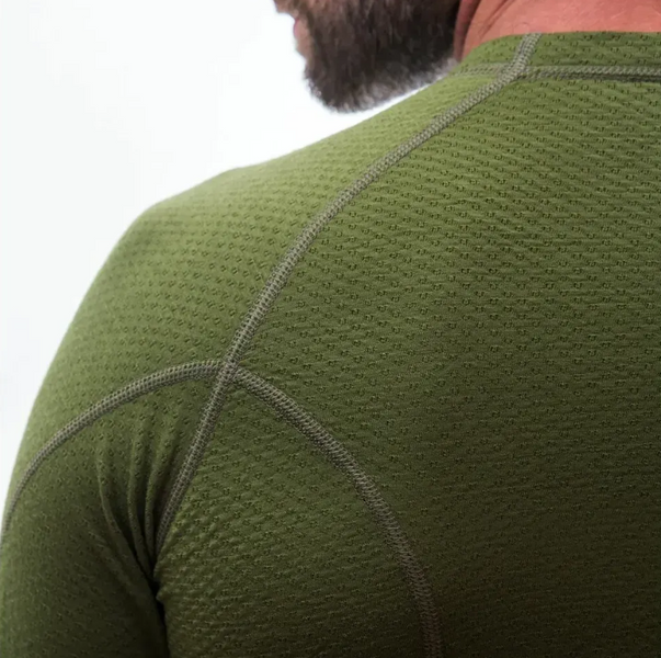 Термофутболка чоловіча Sensor Merino DF LS safari SM11M-safari фото