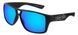Окуляри R2 MASTER black (TR90), лінза smoke (Polarized TAC), покриття ice blue revo, кат. 3