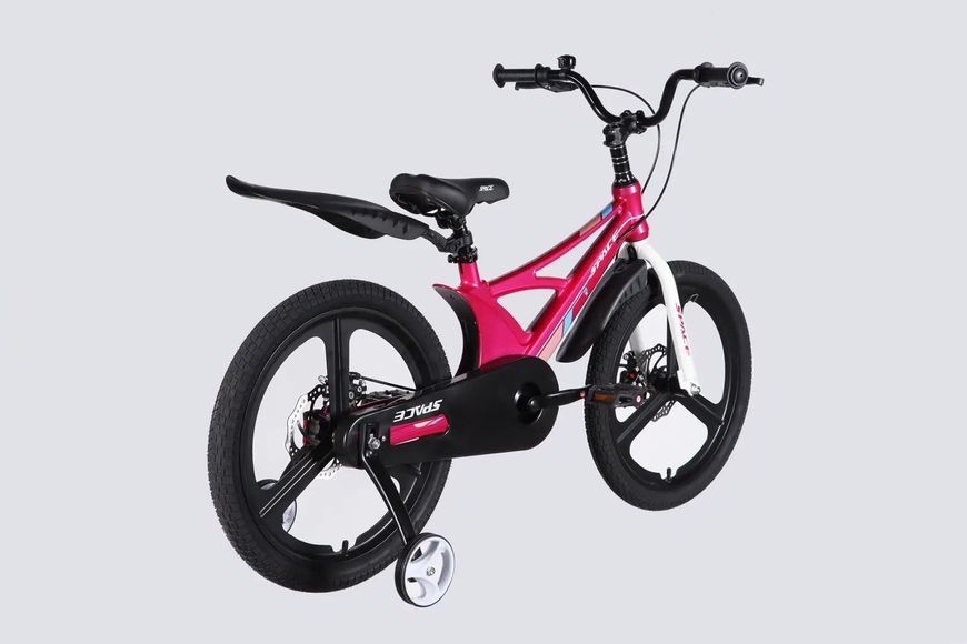 Велосипед MG 20" SPACE KID STAR DD рама-11" рожевий з білим 2026 OPS-SK-20-047 фото