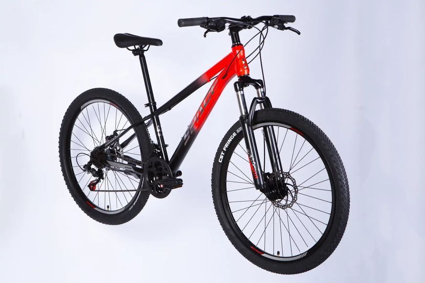 Велосипед ST 26" SPACE MARS DD FR рама-13" червоно-чорний 2026 OPS-SP-26-075 фото