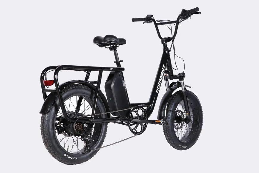 Велосипед з електроприводом 20" AL Dorozhnik ADAMANT DD FR рама-18,5" 48B 17.5А*г 500Вт чорний 2026 ELB-D-20-077 фото