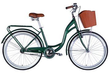 Велосипед ST 26" Dorozhnik AQUAMARINE BH рама-17" зелений 2026 OPS-D-26-355 фото