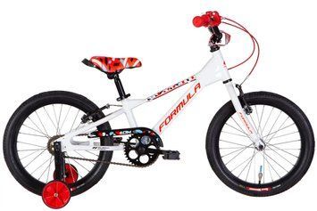 Велосипед AL 18" Formula Kid SLIM BH рама-9" білий з червоним 2026 OPS-FRK-18-183 фото