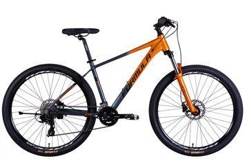 Велосипед 27.5" Formula DRIVE HDD рама-17" сіро-жовтогарячий OPS-FR-27.5-282 фото