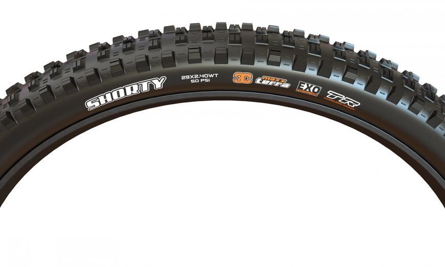 Покришка MAXXIS SHORTY 27.5X2.40WT TPI-60 Foldable 3CT/EXO/TR ETB00325200 фото