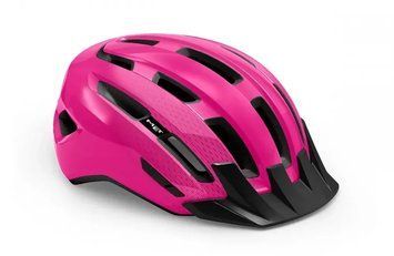Шолом MET DOWNTOWN CE PINK | GLOSSY S/M (52-58) 3HM 131 CE00 M PK1 фото