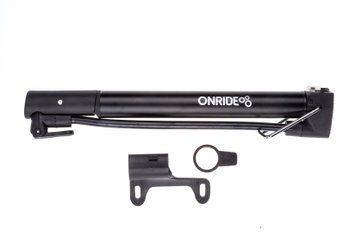 Насос компактний ONRIDE CL Puff алюміній, з манометром, голівка під FV/AV 2526116103482 фото