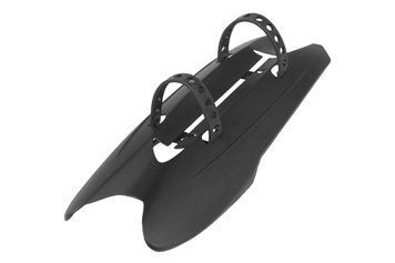 Крило переднє POLISPORT Mudflap XL (розмір: 330х127 мм) на нижню трубу MTB чорний 8627700004 фото
