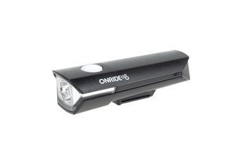 Велосипедна фара ONRIDE Rock 100 (100 lm, 550 mAh, Type-C), пластикова 6936116101799 фото