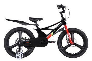 Велосипед MG 20" SPACE KID STAR DD рама-11" чорний з червоним 2026 OPS-SK-20-045 фото