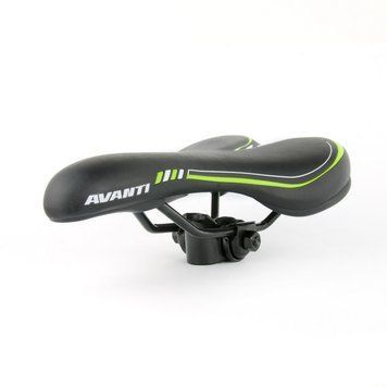 Сідло Avanti AVY-6628 чорно-зелене AVY-6628 Black\Green фото