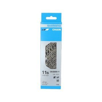 Ланцюг Shimano CN-E8000-11, HG-X 11-швидк, 138 лінків, для електровелосипедів ICNE800011138 фото