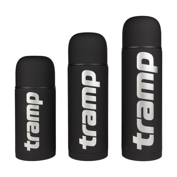 Термос Tramp Soft Touch 1,2л black UTRC-110 UTRC-110-black фото