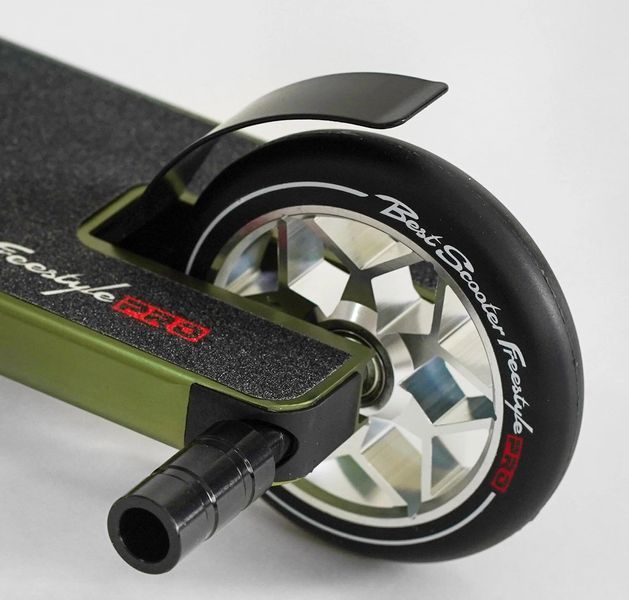 Самокат трюковий Best Scooter &laquo;FREESTYLE&raquo; N-56307 чорно-оливковий 082-052 фото