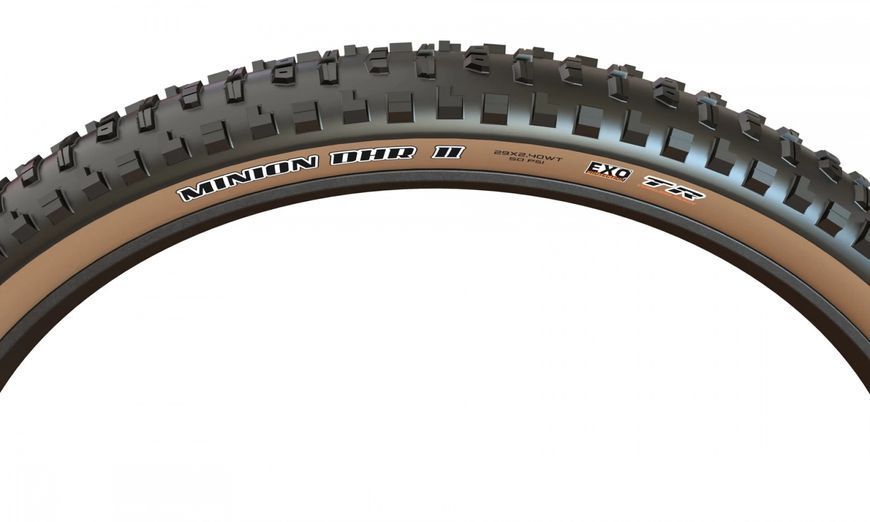Покришка MAXXIS MINION DHR II 29X2.60 TPI-60 Foldable EXO/TR/TANWALL ETB00220300 фото