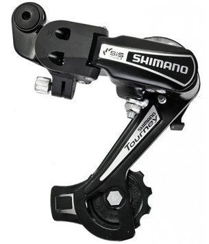 Задній перемикач Shimano Tourney RD-TY-21D 7шв. болт чорний ARDTY21BGSDL фото