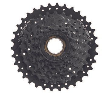 Тріскачка SunRace MFM300 7CV E, 7 швидкостей, 13-34T, Black MFM300.7CV0.ES2.BX фото