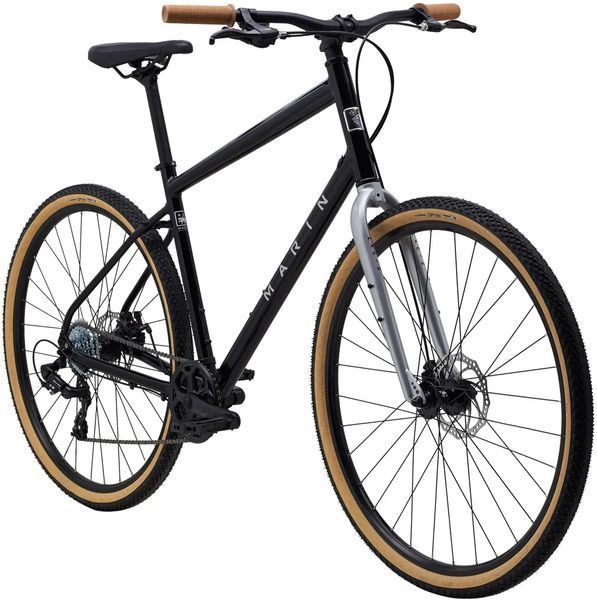 Велосипед 28" Marin KENTFIELD 1 рама - XL 2025 Gloss Black/Chrome SKE-18-24 фото