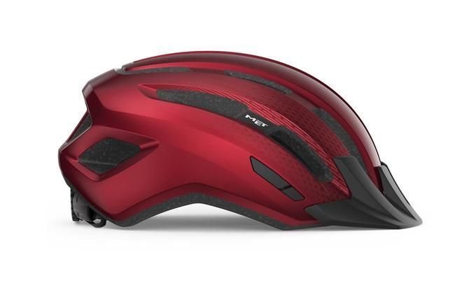 Шолом MET DOWNTOWN CE RED | GLOSSY M/L (58-61) 3HM 131 CE00 L RO1 фото