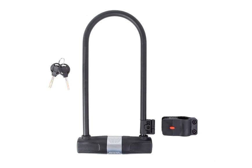 Замок під ключ U-LOCK PY 6001, 115мм х 265мм чорний LCK-061 фото