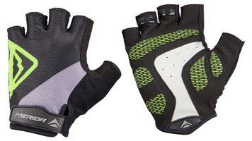 Велорукавиці MERIDA Glove/Classic XL Gel Black Green 2280010477 фото