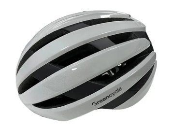 Шолом Green Cycle Alleycat RS розмір 54-58см біло-сірий глянець HEL-13-54 фото