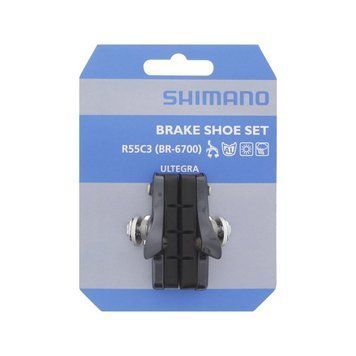 Гальмівні колодки шосейних гальм Shimano R55C3 Ultegra, сірий Y8G698130 фото