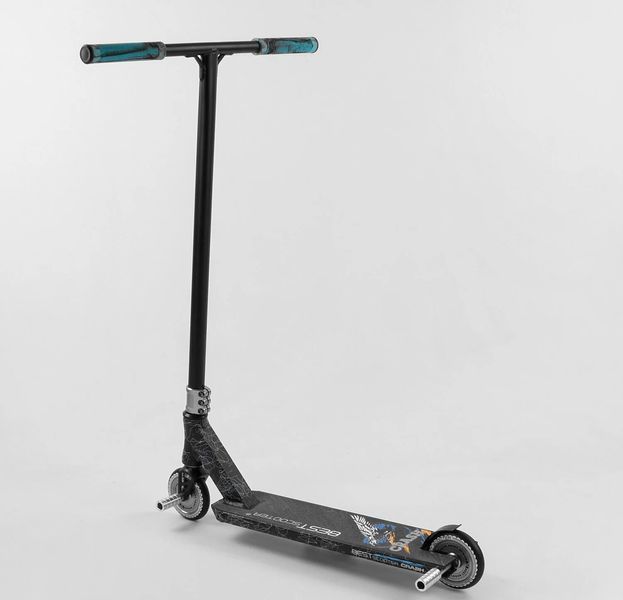 Самокат трюковий Best Scooter &laquo;CRASH&raquo; 37890 чорно-синій 082-044 фото
