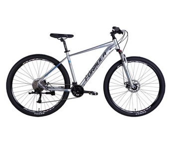 Велосипед AL 29" Formula ZEPHYR 2.0 DD CS рама-21" срiблястий 2025 OPS-FR-29-369 фото