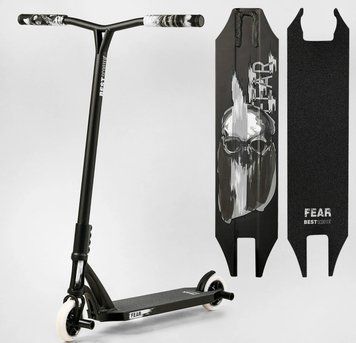 Самокат трюковий Best Scooter &laquo;FEAR&raquo; МТ-30377 чорний 082-073 фото