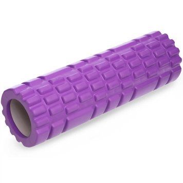 Ролер для йоги SP-Sport Grid Combi Roller FI-6675-3 45см фіолетовий FI-6675-3 фото