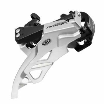 Перемикач передн. Shimano FD-M390 ACERA TOP SWING нижній хомут адаптер 31.8мм, під 9-ск. 44/48T DERF-69-53 фото