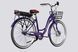 Велосипед з електроприводом 28" ST Dorozhnik eAQUAMARINE BH рама-19" 36B 13А*г 500Вт фіолетовий з кошиком 2026 ELB-D-28-108 фото 3