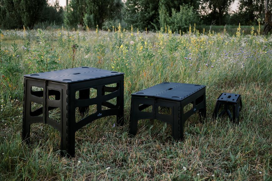 Стілець Tribe Camp Chair Low пластиковий T-EF-0001-black T-EF-0001-black фото