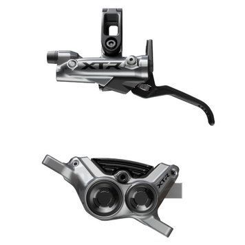 Гальмо гідравл. дискове Shimano M9220 DEORE XTR переднє (ліва ручка, 4-поршн каліпер, J-kit гідролінія 1000мм) IM92201JLFPSA100 фото