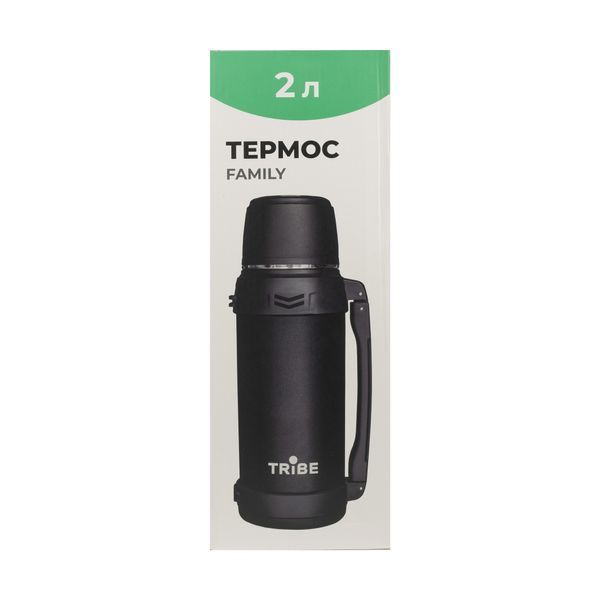 Термос Tribe Family Line 2 л T-DG-0001-black T-DG-0001-black фото
