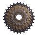 Тріскачка SunRace MFM2A 7CS 2, 7 швидкостей, 14-28T, Brown/Black