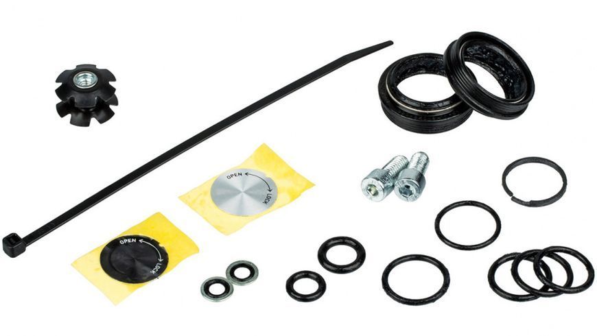 Вилка RockShox Paragon RL - Solo Air 50 700c вісь 9mm, Чорний, TurnKey Шток 1 1/8", V-brake 00.4019.459.000 фото